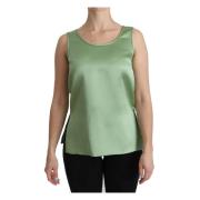 Sleeveless Tops Dolce & Gabbana , Green , Dames