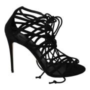 High Heel Sandals Dolce & Gabbana , Black , Dames