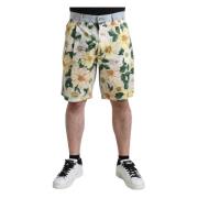 Casual Shorts Dolce & Gabbana , Multicolor , Heren