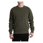 Round-neck Knitwear Dolce & Gabbana , Green , Dames