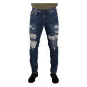 Slim-fit Jeans Dolce & Gabbana , Blue , Heren