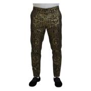 Slim-fit Trousers Dolce & Gabbana , Multicolor , Heren