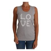 Sleeveless Tops Dolce & Gabbana , Gray , Dames