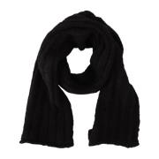 Winter Scarves Dolce & Gabbana , Black , Unisex