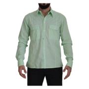 Casual Shirts Dolce & Gabbana , Green , Heren