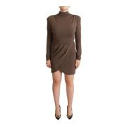 Short Dresses Patrizia Pepe , Brown , Dames