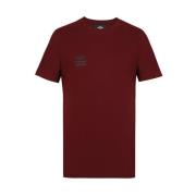 Lifestyle Katoenen T-shirt Umb X Balib Umbro , Red , Heren