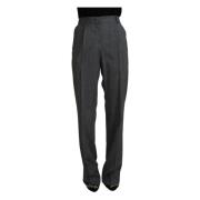 Slim-fit Trousers Dolce & Gabbana , Gray , Dames