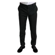 Suit Trousers Dolce & Gabbana , Black , Heren