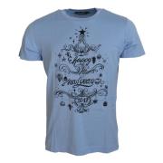 T-Shirts Dolce & Gabbana , Blue , Heren