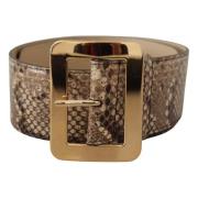 Belts Dolce & Gabbana , Brown , Dames