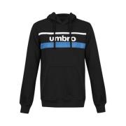 Sportkleding Katoenen Sweatshirt Umbro , Black , Heren