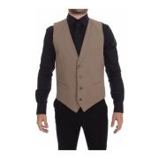 Suit Vests Dolce & Gabbana , Beige , Heren