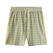 Stijlvolle Monogram Shorts voor Mannen Drole de Monsieur , Green , Her...