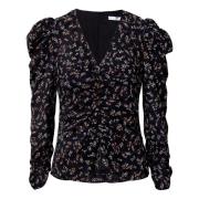 Blouses Wakakuu Icons , Black , Dames