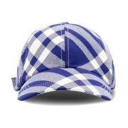 Klassieke Wollen Hoed Burberry , Blue , Dames