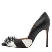 Pre-owned Leather heels Carolina Herrera Pre-owned , Black , Dames