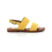 Diamanten Sandalen Kickers , Yellow , Dames