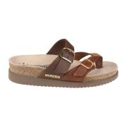 Flat Sandals Mephisto , Brown , Dames