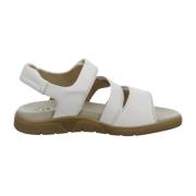 Flat Sandals ara , White , Dames