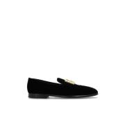 Fluwelen loafers Dolce & Gabbana , Black , Heren