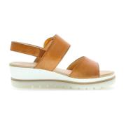 Flat Sandals Gabor , Brown , Dames