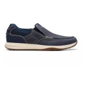 Blauwe Instap Veterschoen Clarks , Blue , Heren