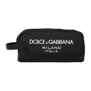 Toilet Bags Dolce & Gabbana , Black , Heren