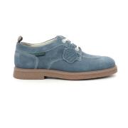 Laced Shoes Kickers , Blue , Heren