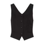 Balscote Zwarte Gilets Drykorn , Black , Dames