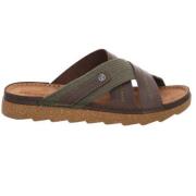 Flat Sandals Rohde , Green , Heren