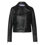 Leather Jackets Street One , Black , Dames