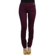 Paarse Slim Fit Broek John Galliano , Purple , Dames