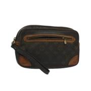 Pre-owned Canvas louis-vuitton-bags Louis Vuitton Vintage , Brown , Da...