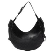 Pre-owned Canvas handbags Gucci Vintage , Black , Dames