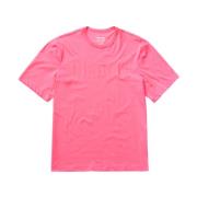 Heren Katoenen Jersey T-Shirt Blauer , Pink , Heren