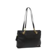 Pre-owned Leather shoulder-bags Bally Pre-owned , Black , Dames