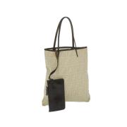 Pre-owned Canvas fendi-bags Fendi Vintage , Beige , Dames