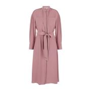 Roze Overhemdjurk Maison Kitsuné , Pink , Dames