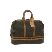 Pre-owned Canvas louis-vuitton-bags Louis Vuitton Vintage , Brown , Da...