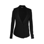Pre-owned Viscose outerwear Givenchy Pre-owned , Black , Dames