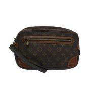 Pre-owned Canvas louis-vuitton-bags Louis Vuitton Vintage , Brown , Da...