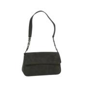 Pre-owned Suede shoulder-bags Bally Pre-owned , Black , Dames