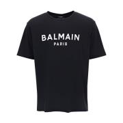 Sweatshirts Balmain , Black , Heren