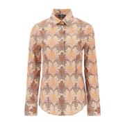 Casual Button-Up Overhemd Etro , Multicolor , Dames