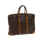 Pre-owned Canvas louis-vuitton-bags Louis Vuitton Vintage , Brown , Da...