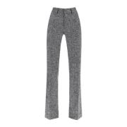Jeans Alessandra Rich , Gray , Dames