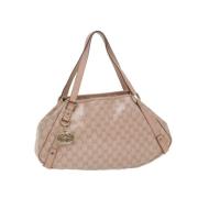 Pre-owned Canvas gucci-bags Gucci Vintage , Pink , Dames