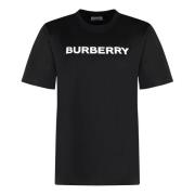 T-Shirts Burberry , Black , Dames
