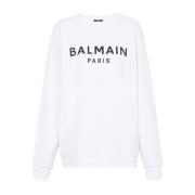 Paris sweatshirt Balmain , White , Heren